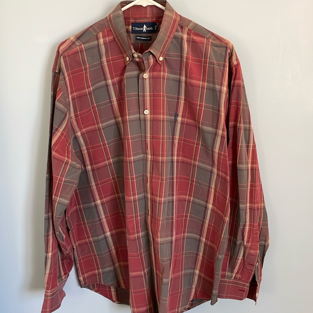 T. Harris London long sleeve dress shirt